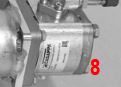 Hydraulic pump 9 CC