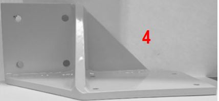 Angle hinge for frame for soil bins