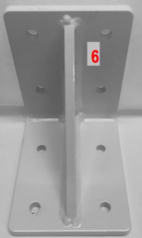 Angle hinge for cover of valve block