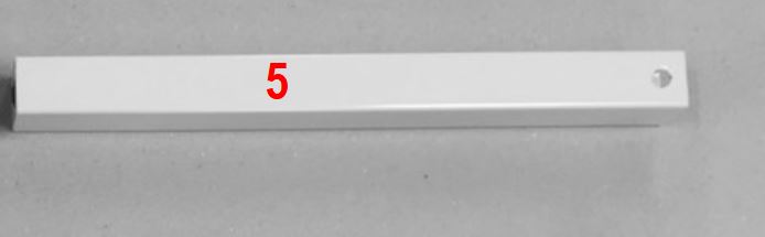 Pipe for spindle for support leg